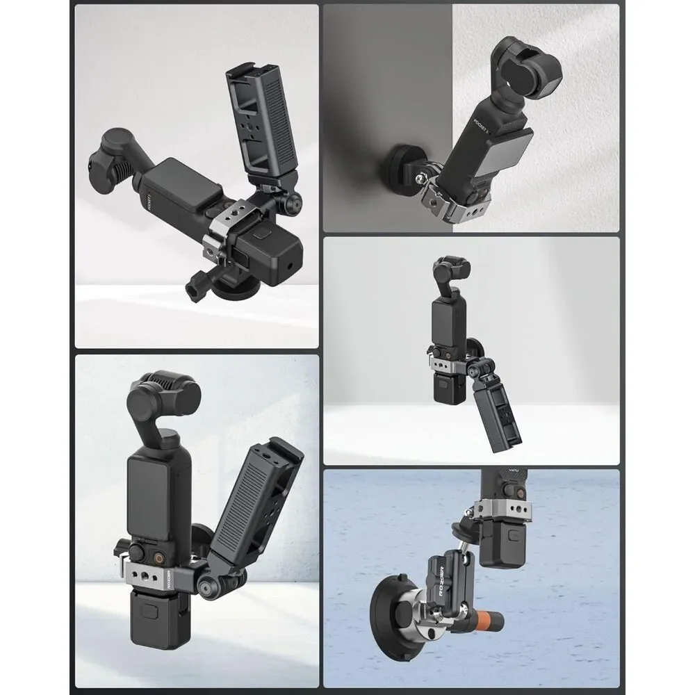 Magnetic Mount for Xtra Muse/Pocket 3 w/ Adapter for GoPro, NATO Rails
